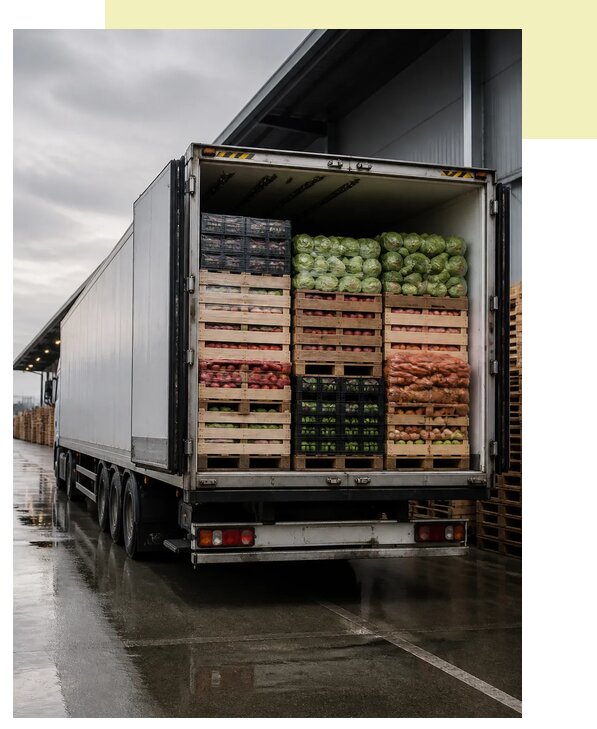 Перевозка плодоовощной продукции в Борзю по цене от 5151 р. | Агросервис-Бря
